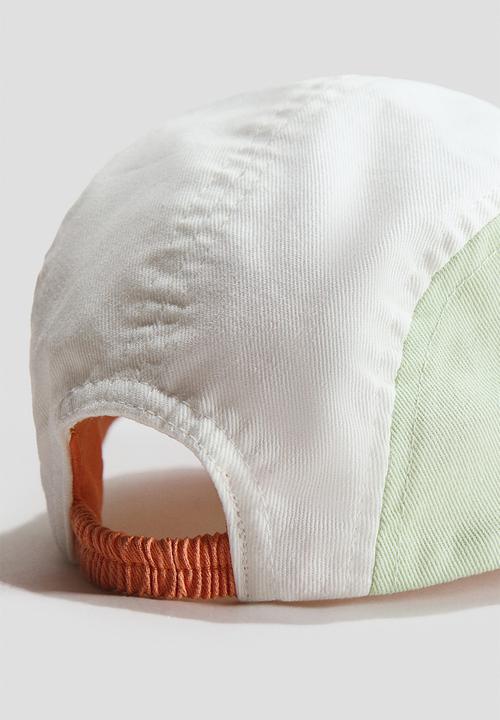 H&M - Cap - orange/colour block
