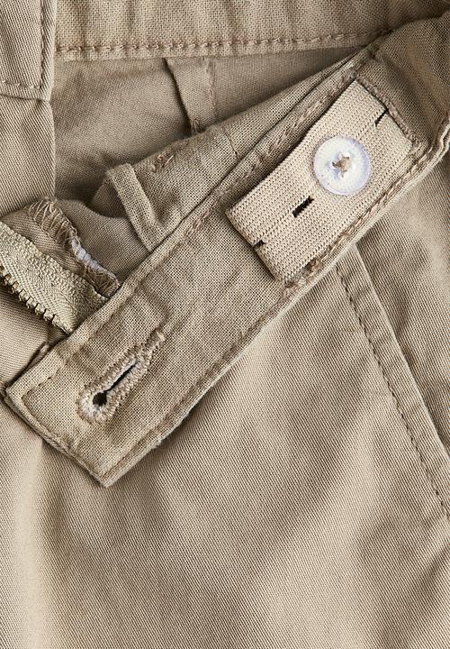 H&M - Cotton chino shorts - beige