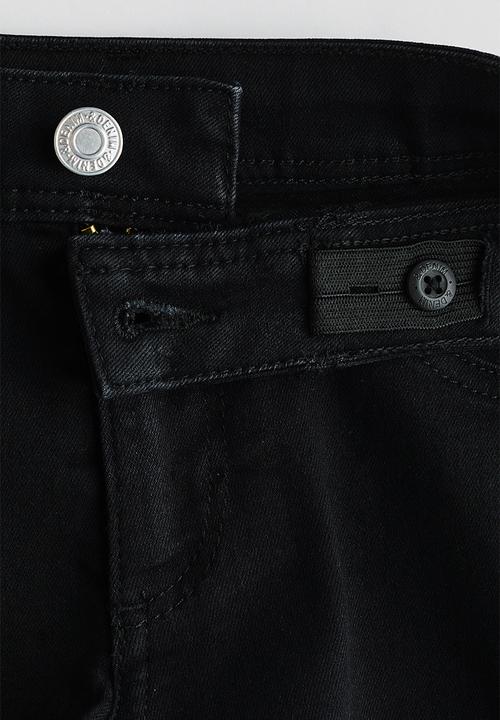H&M - Denim shorts - black