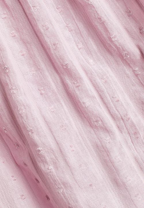H&M - Flutter-sleeved blouse - light pink
