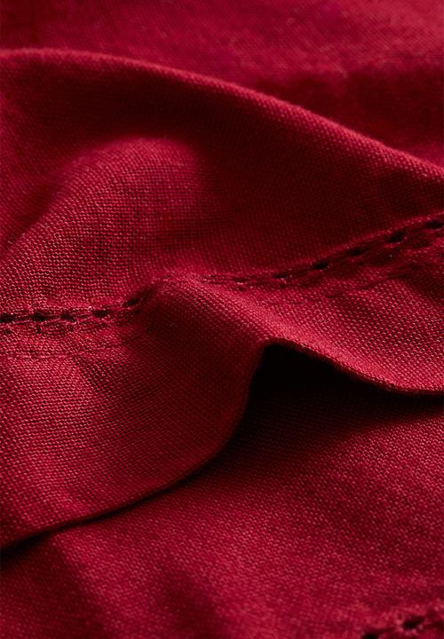 H&M - 4-pack cotton napkins - dark red