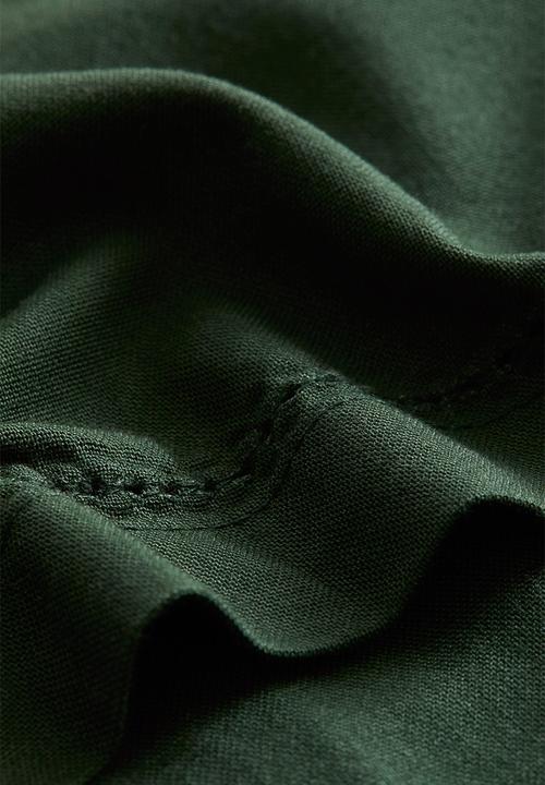 H&M - 4-pack cotton napkins - dark green