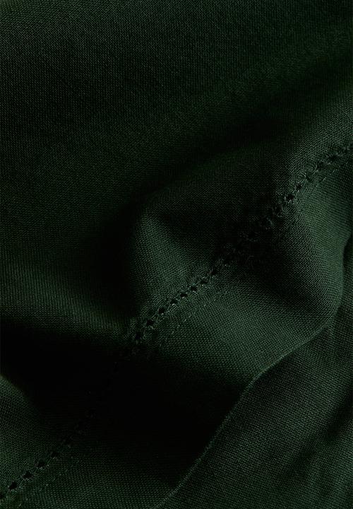 H&M - Cotton tablecloth - dark green