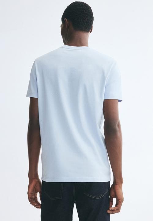 H&M - Coolmax slim fit T-shirt - pale blue