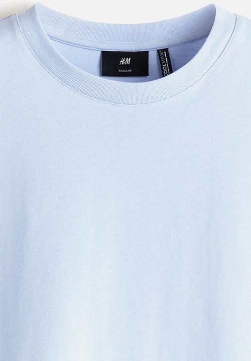 H&M - Coolmax regular fit T-shirt - light blue