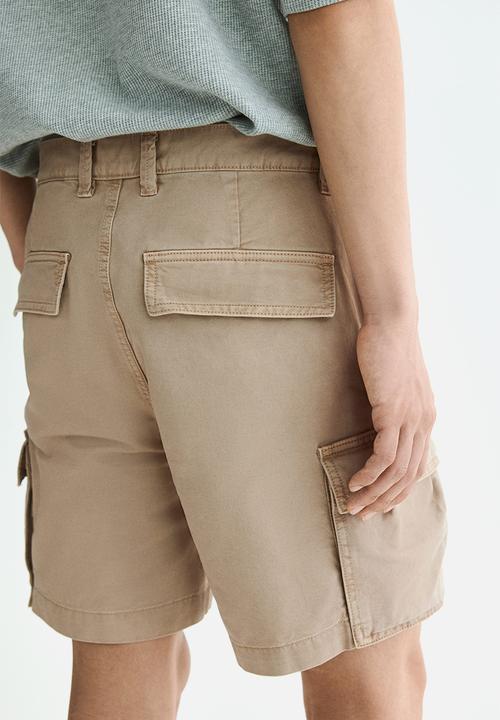 H&M - Relaxed fit cargo shorts - beige