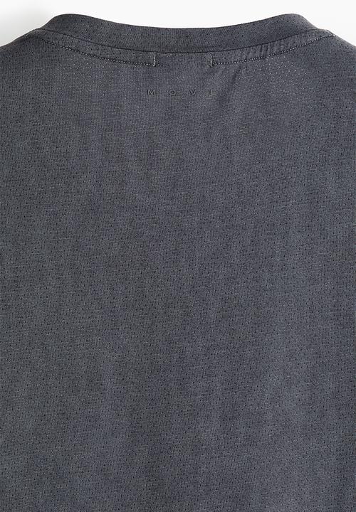 H&M - Regular fit sports vest top with drymove™ - dark grey