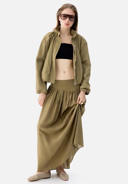 H&M - Braided ballet flats - gold-coloured