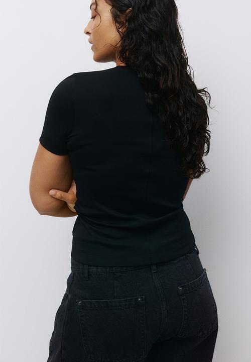 H&M - Cotton t-shirt - black