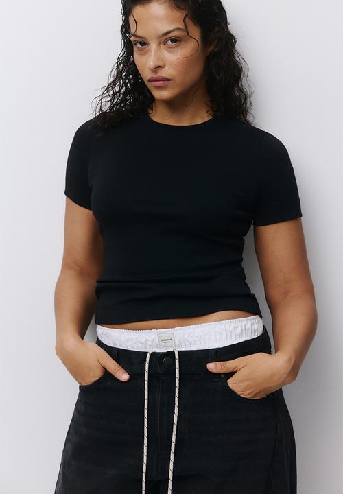 H&M - Cotton t-shirt - black