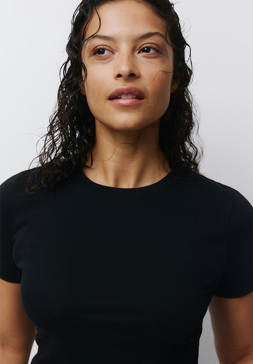 H&M - Cotton t-shirt - black
