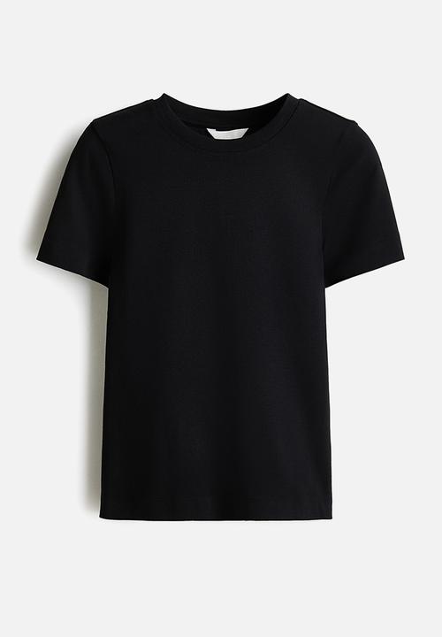 H&M - Cotton t-shirt - black