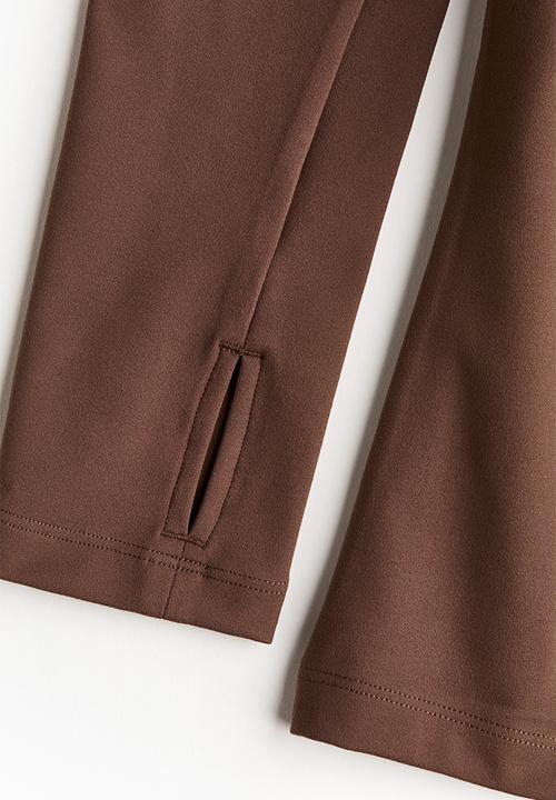 H&M - Zip-through sports jacket with softmove - mocha