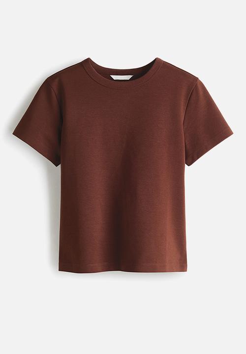 H&M - Cotton t-shirt - brown