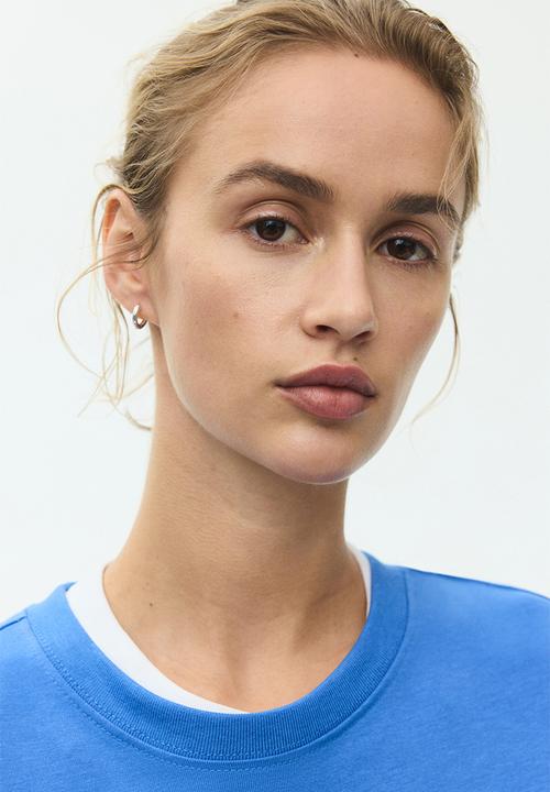 H&M - Boxy t-shirt - bright blue