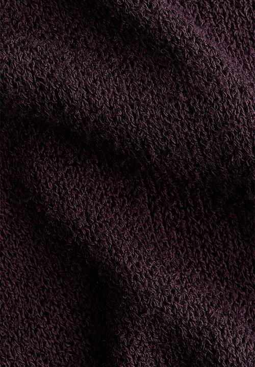 H&M - Knitted drawstring trousers - dark purple