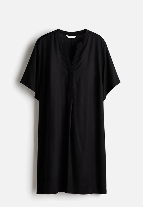 H&M - Viscose tunic dress - black