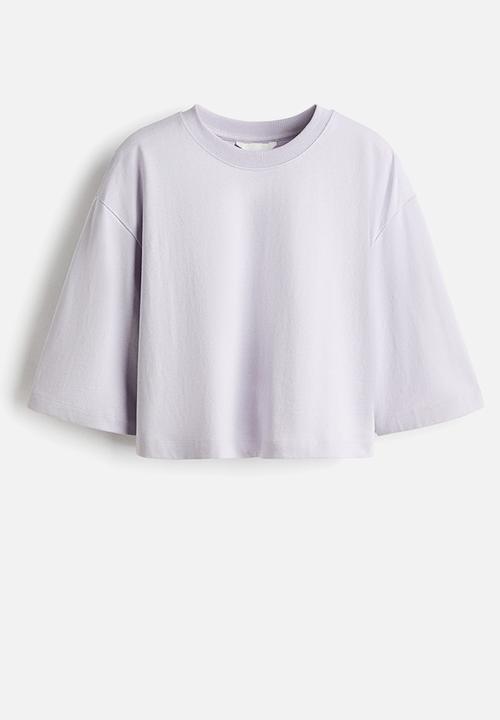 H&M - Oversized t-shirt - lilac