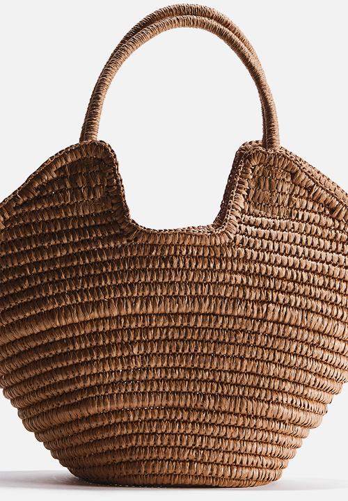 H&M - Straw shopper - beige