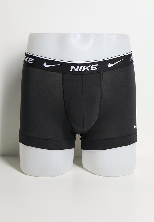 Nike - Essential Cotton Trunks 3pk - black