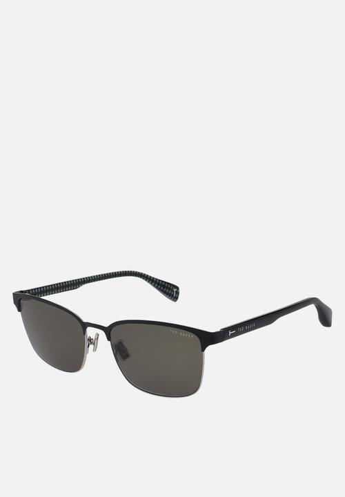 Ted Baker - Gift Set TB1806-002-56 Sunglass and Towel - Matte Black