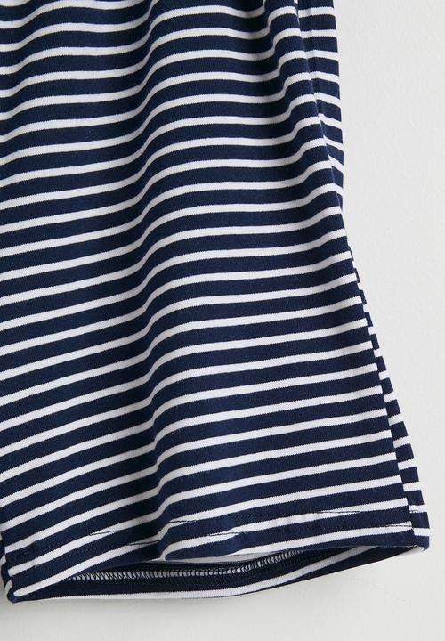 Pop Candy - Pj set - navy/navy stripe