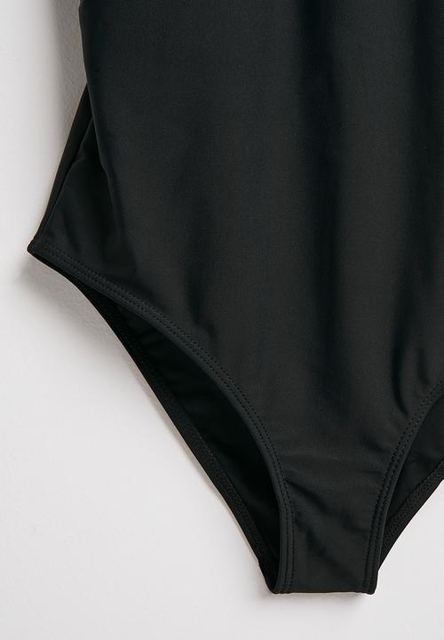Pop Candy - Camisole swimsuit - black