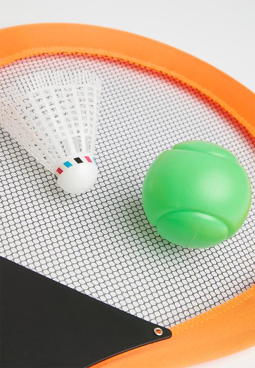 Pop Candy - Mesh surface beach tennis set - orange