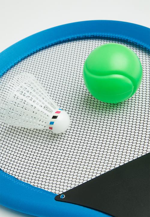 Pop Candy - Mesh surface beach tennis set - blue