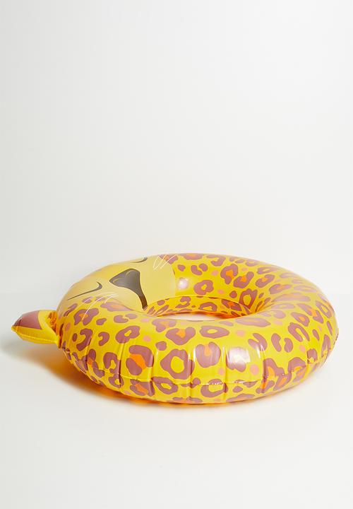 Pop Candy - Leopard floating ring - yellow/brown