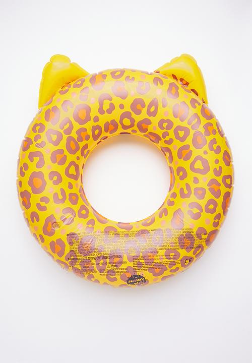 Pop Candy - Leopard floating ring - yellow/brown