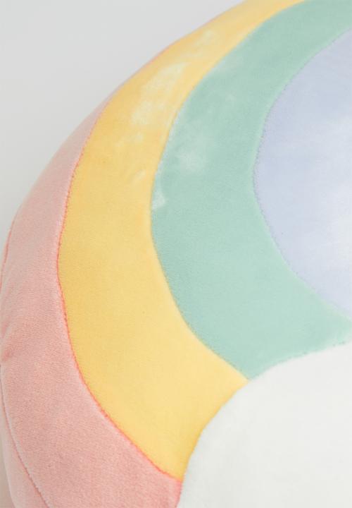 Pop Candy - Rainbow cloud cushion - pastel