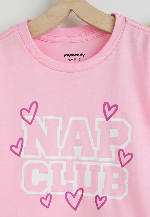 Pop Candy - Pj set - pink/grey/heart aop