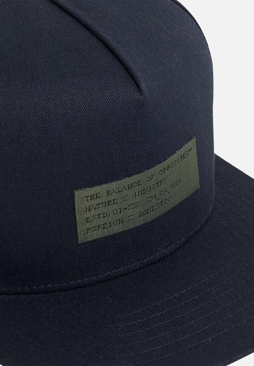 RVCA - Surplus Snapback - Petrol Blue