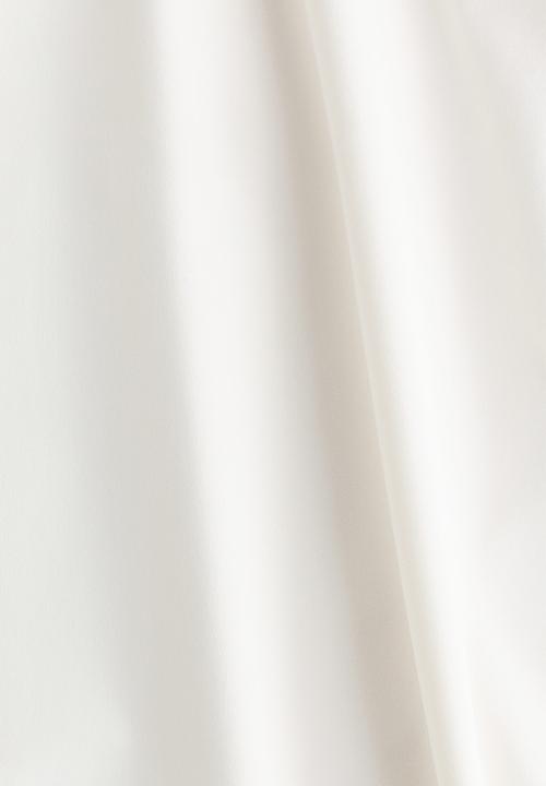 H&M - Sleeveless thong body - white