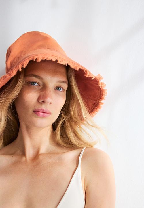 H&M - Cotton bucket hat - orange