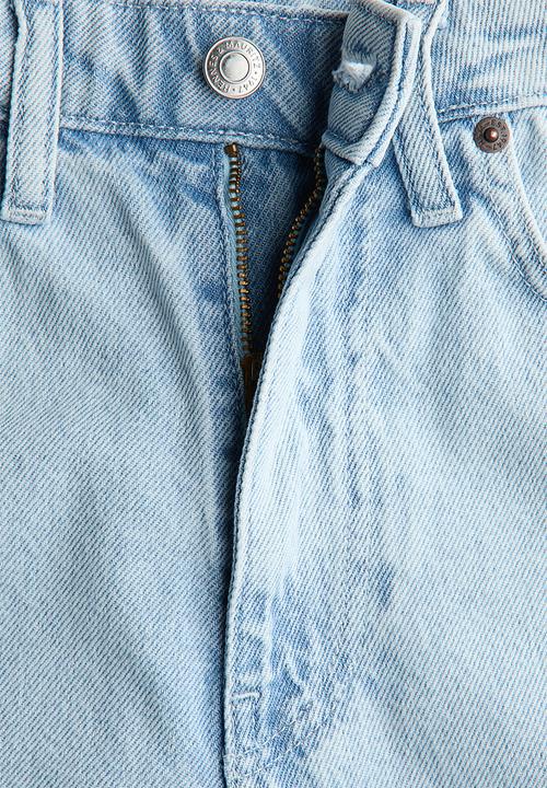 H&M - Denim bermuda shorts - light denim blue