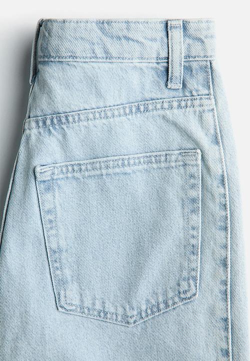 H&M - Denim bermuda shorts - light denim blue