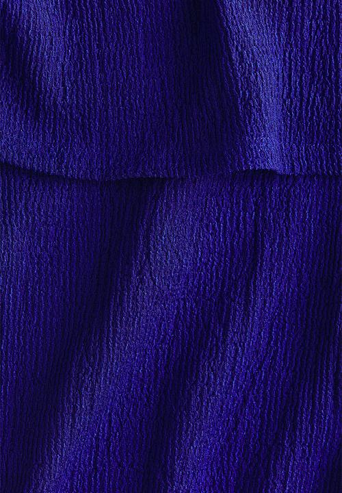H&M - Crinkled layered trousers - bright blue