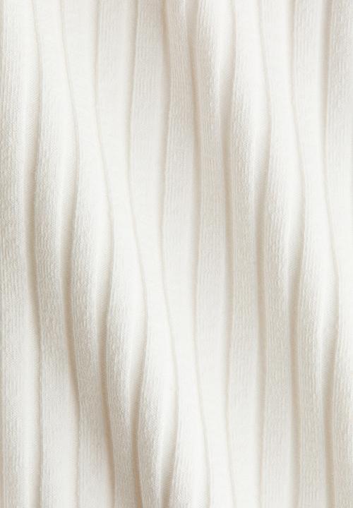 H&M - Rib-knit vest top - white