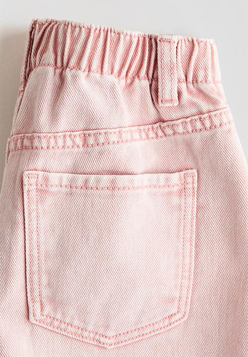 H&M - Denim skirt - pink