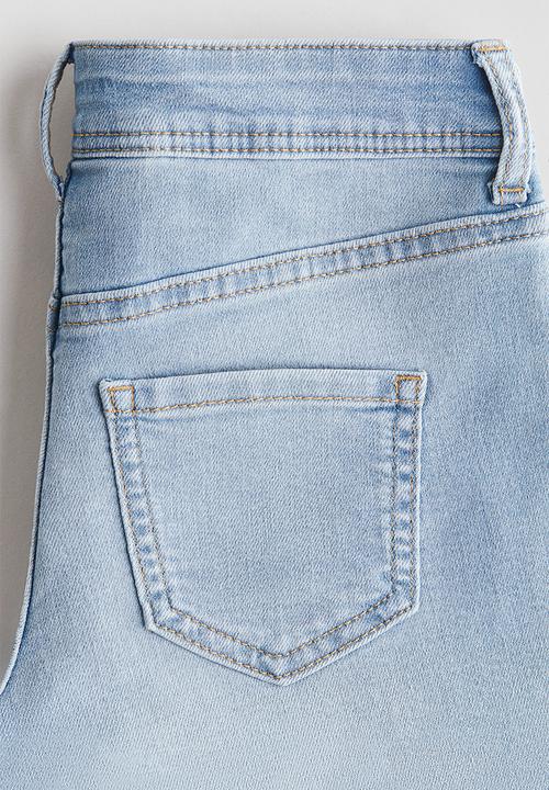 H&M - Denim shorts - light denim blue
