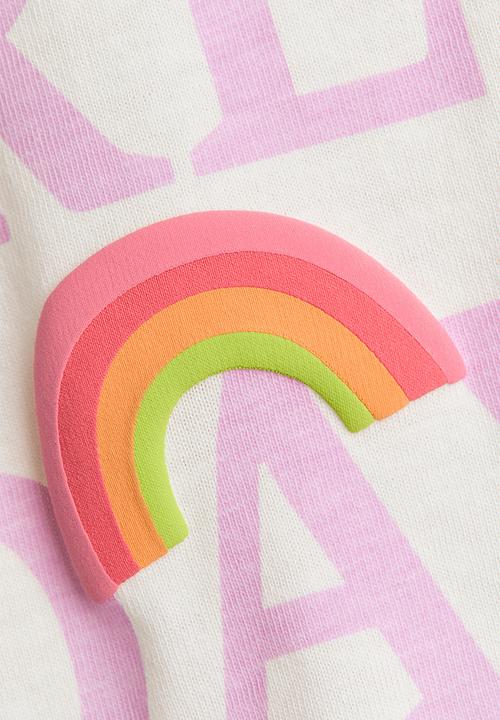 H&M - Printed t-shirt - cream/great days ahead