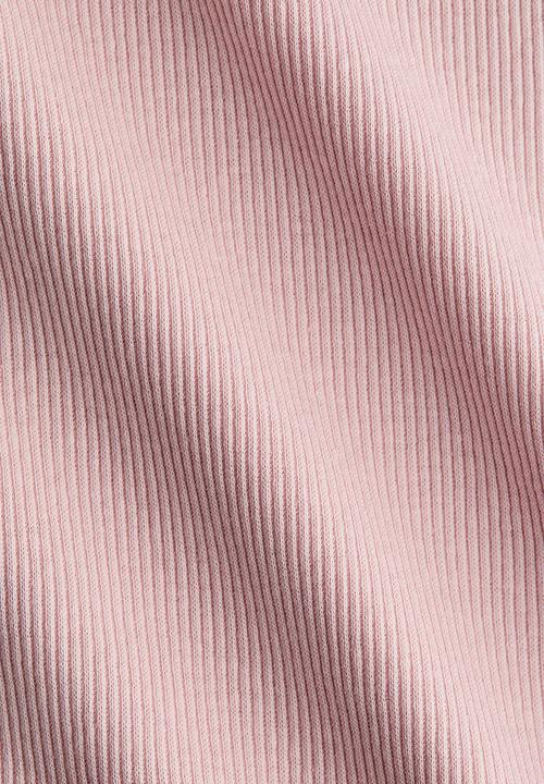 H&M - Ribbed cotton vest top - light pink