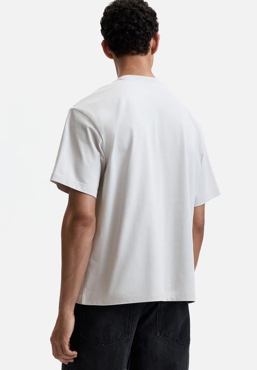 H&M - Coolmax®  relaxed fit t-shirt - light grey marl