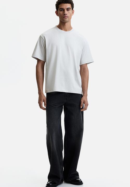 H&M - Coolmax®  relaxed fit t-shirt - light grey marl
