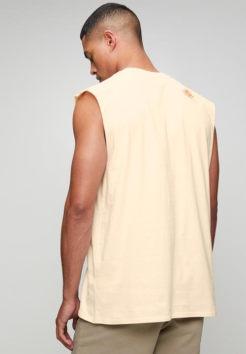 RVCA - Dv urban jungle muscle - cream
