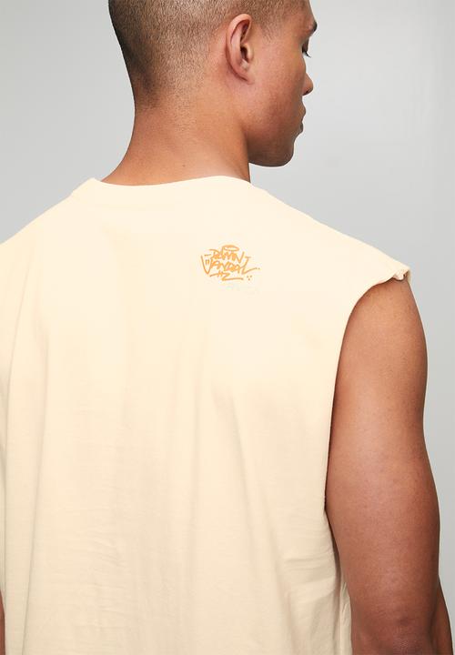 RVCA - Dv urban jungle muscle - cream