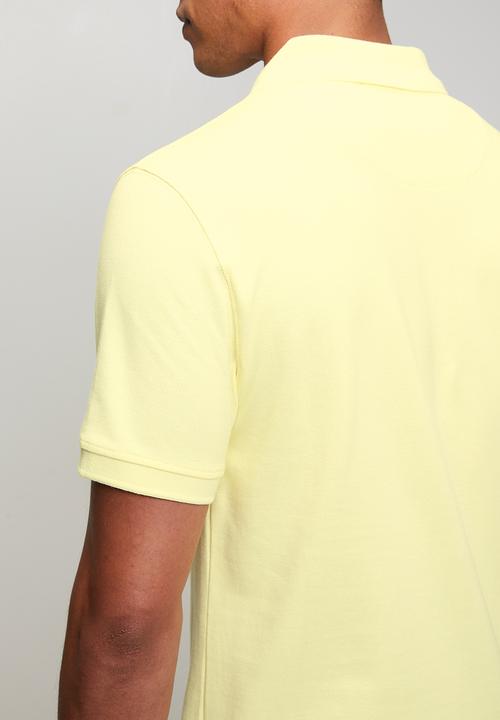 POLO - MENS ESSENTIAL PIQUE SS GOLFER - Yellow