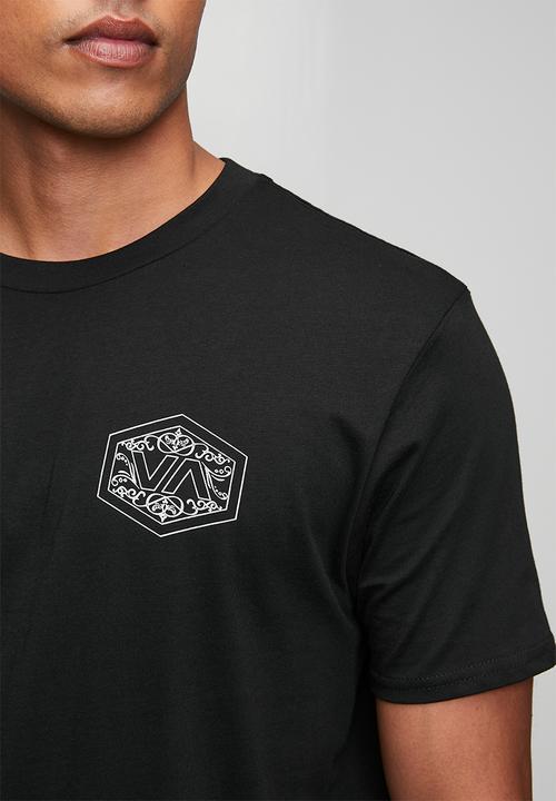 RVCA - Hex filigree ss - black